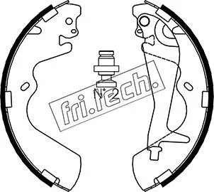 Brake Shoe Set (1046.208)