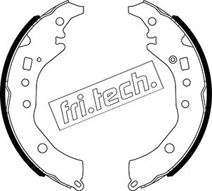Brake Shoe Set (1110.341)