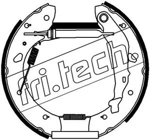 Brake Shoe Set (16218)