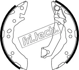 Brake Shoe Set (1046.203)