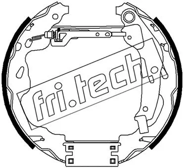Brake Shoe Set (16488)
