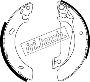 Brake Shoe Set (1040.133)