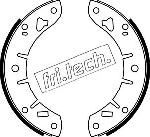Brake Shoe Set (1007.018)
