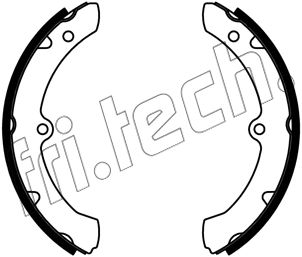 Brake Shoe Set (1253.681)