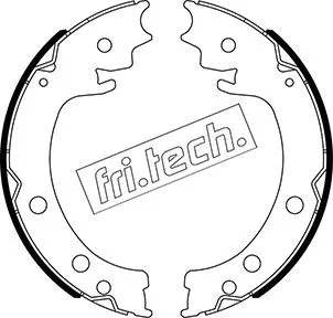 Brake Shoe Set, parking brake (1111.253)
