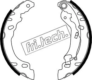 Brake Shoe Set (1034.114)