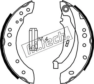 Brake Shoe Set (1088.241)