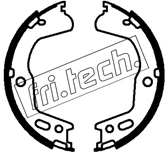 Brake Shoe Set, parking brake (1253.703)