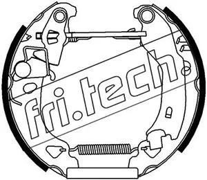 Brake Shoe Set (16127)