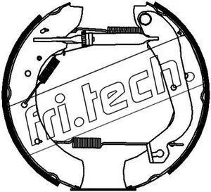 Brake Shoe Set (16241)