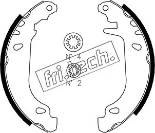 Brake Shoe Set (1088.216)