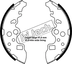 Brake Shoe Set (1049.157)