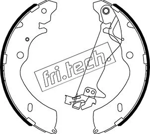 Brake Shoe Set (1047.377Y)