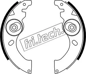 Brake Shoe Set (1034.002)