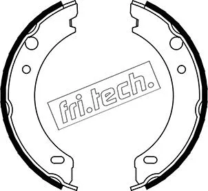 Brake Shoe Set, parking brake (1127.271)