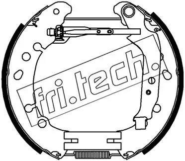 Brake Shoe Set (16489)