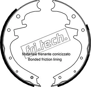 Brake Shoe Set (1088.233)