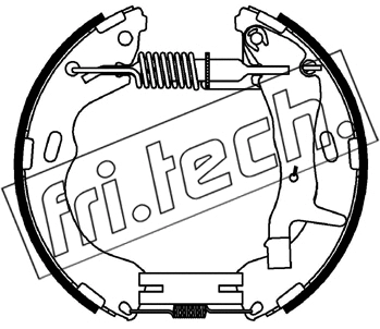 Brake Shoe Set (16538)