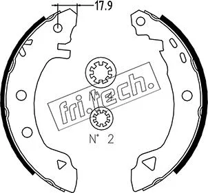 Brake Shoe Set (1004.007)