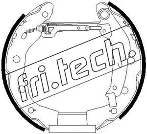 Brake Shoe Set (16252)