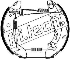 Brake Shoe Set (16450)