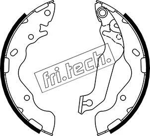 Brake Shoe Set (1049.168)