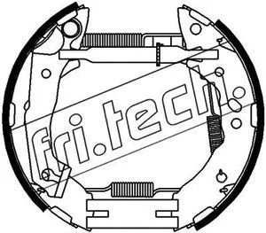 Brake Shoe Set (16344)