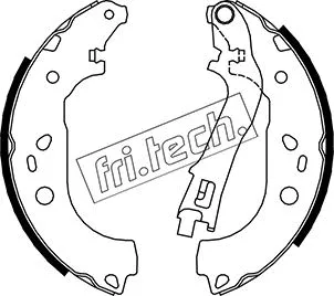Brake Shoe Set (1034.112)