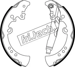 Brake Shoe Set (1026.357)
