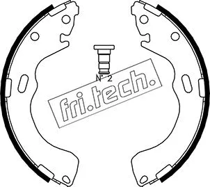 Brake Shoe Set (1049.150)
