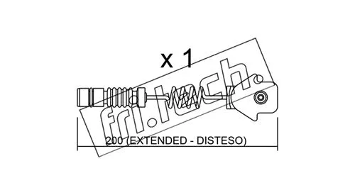 Warning Contact, brake pad wear (SU.012)