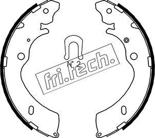 Brake Shoe Set (1047.377)