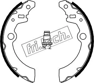 Brake Shoe Set (1111.246)