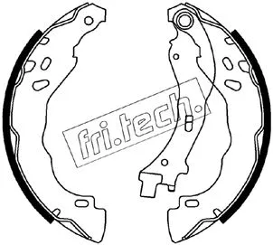 Brake Shoe Set (1022.037)