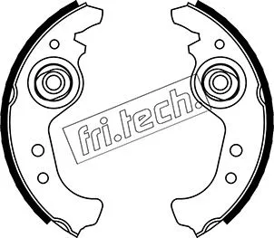 Brake Shoe Set (1034.084)