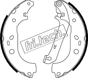 Brake Shoe Set (1040.155)