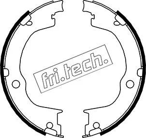 Brake Shoe Set, parking brake (1073.175)