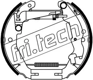 Brake Shoe Set (16438)