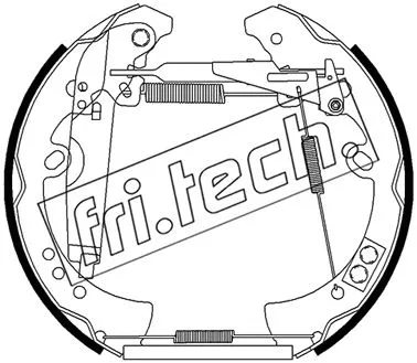 Brake Shoe Set (16508)