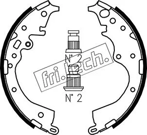 Brake Shoe Set (1115.324)