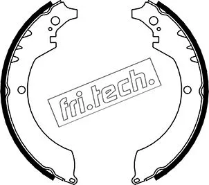 Brake Shoe Set (1026.335)