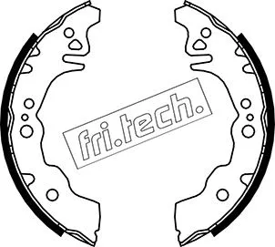 Brake Shoe Set (1026.352)