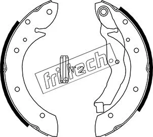 Brake Shoe Set (1088.223)