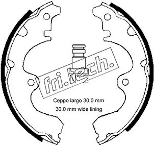Brake Shoe Set (1115.295)