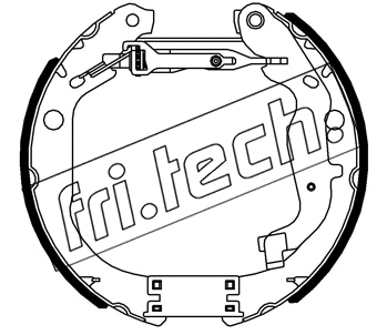 Brake Shoe Set (16558)