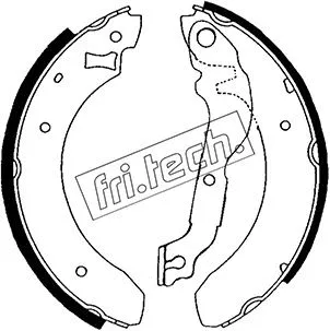 Brake Shoe Set (1040.117)
