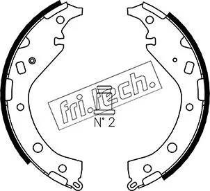 Brake Shoe Set (1115.309)