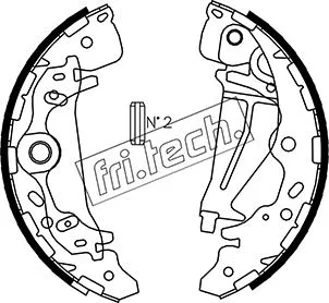 Brake Shoe Set (1049.161)