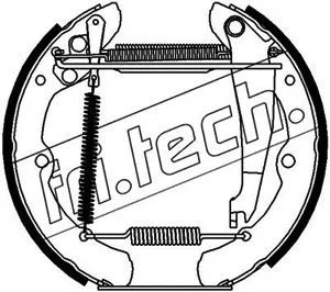 Brake Shoe Set (16139)
