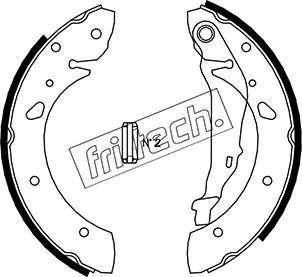 Brake Shoe Set (1115.300)